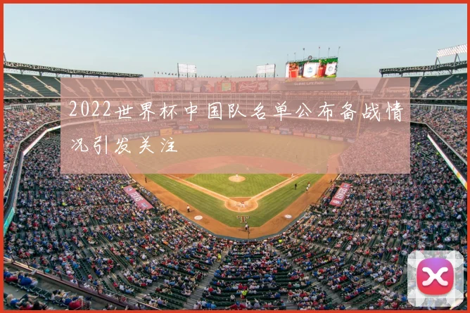 2022世界杯中国队名单公布备战情况引发关注