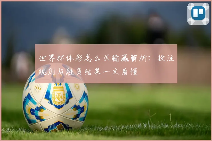 世界杯体彩怎么买输赢解析:投注规则与胜负结果一文看懂